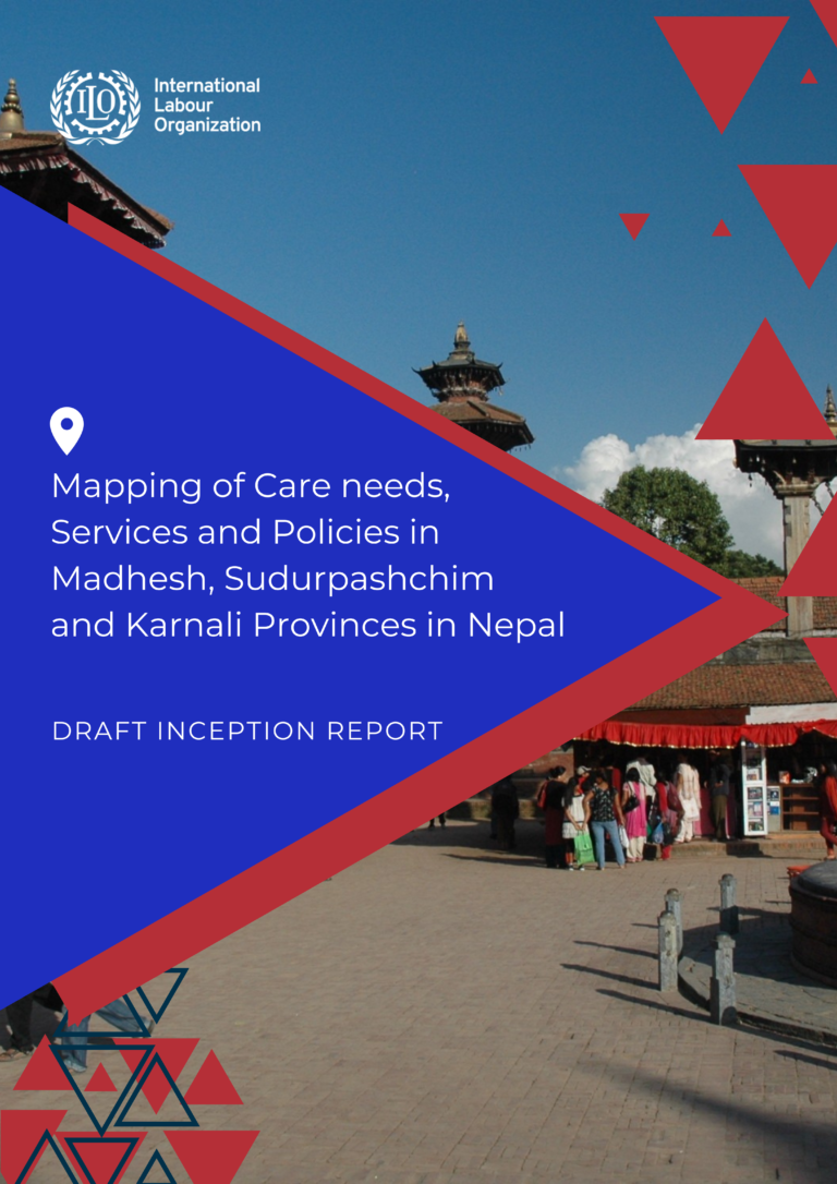 ilo nepal, mapping care needs cover